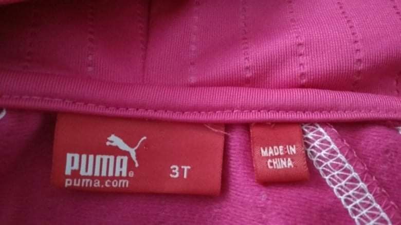 Bluza Puma dziewczęca różowa 3lata