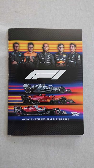 Cadernetas História Automóvel | F1 2021 | F1 2022