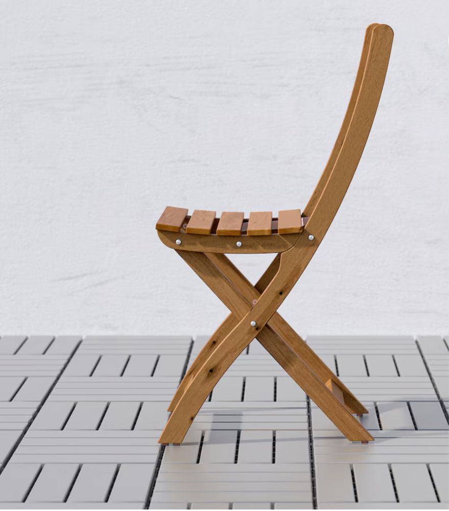 Mesa de Parede Exterior, 2 Cadeiras e 2 Almofadas