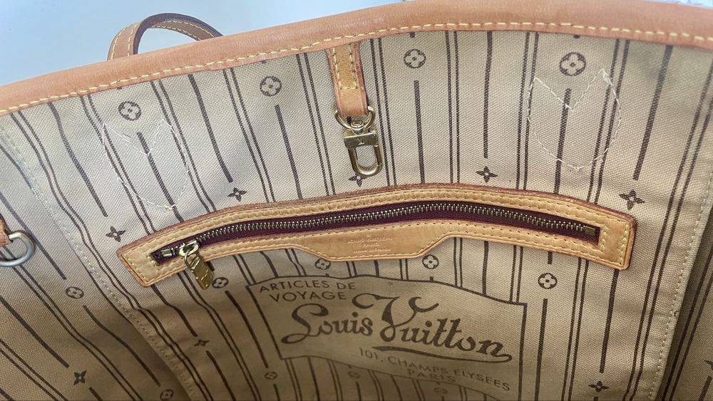 Mala Louis Vuitton Neverfull MM - Como nova!