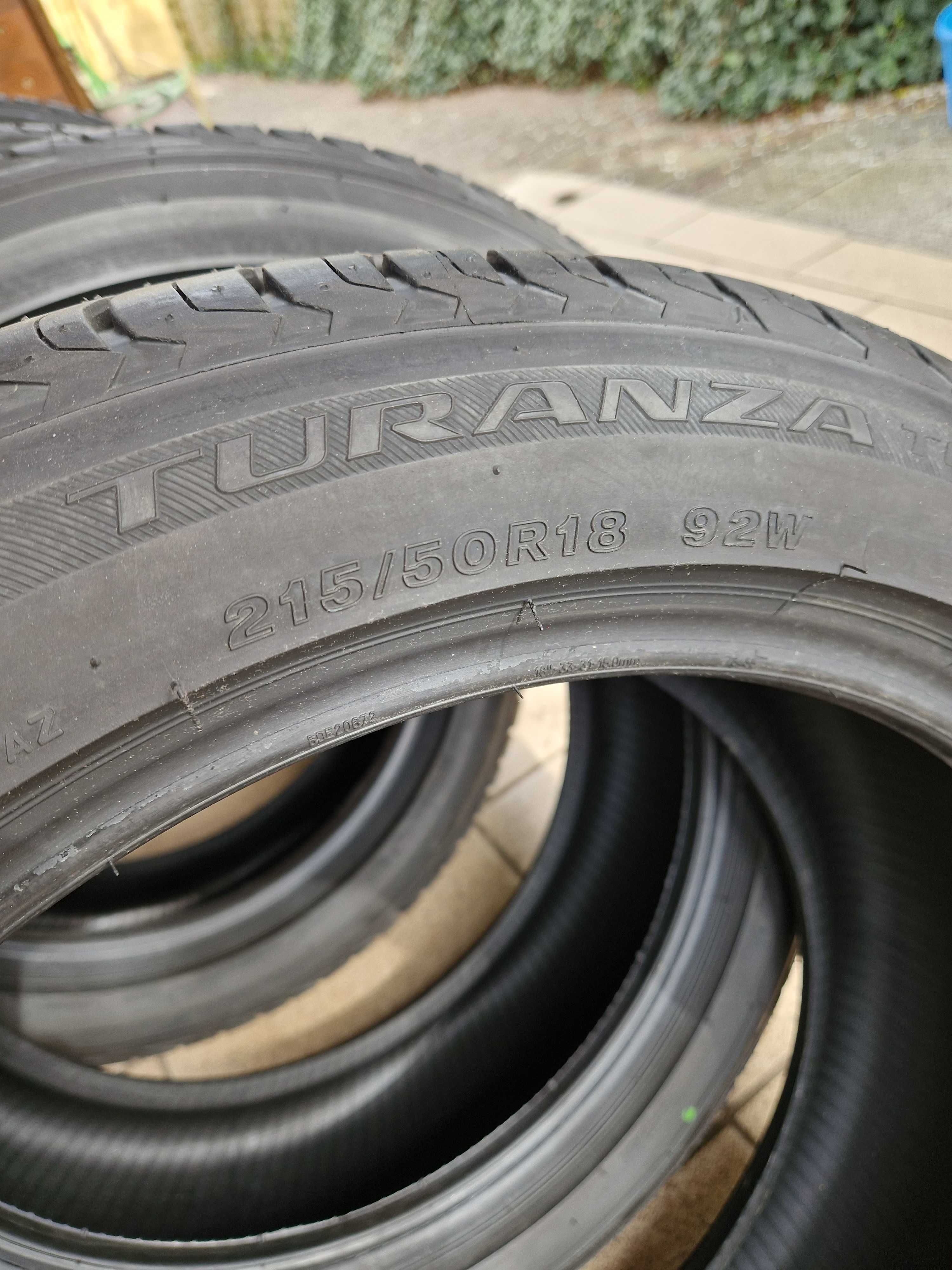 Opony Bridgestone turanza 001 215/50/18