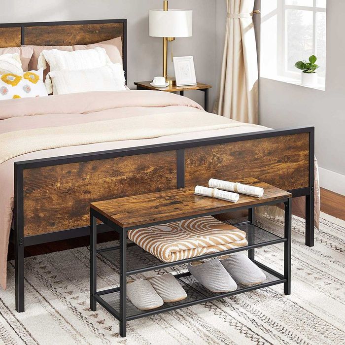 NOWA Ławka Półka na Buty LOFT industri* Siedzisko do Przedpokoju Regał