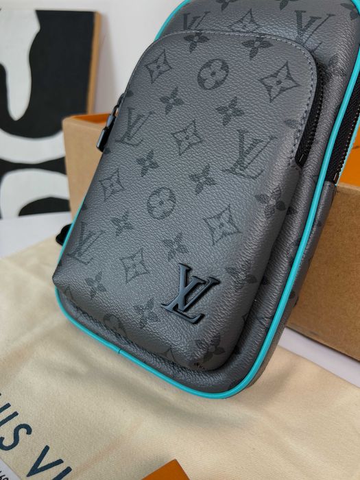 Слинг Louis Vuitton плечевая сумка LV бананка Луи Витон c873