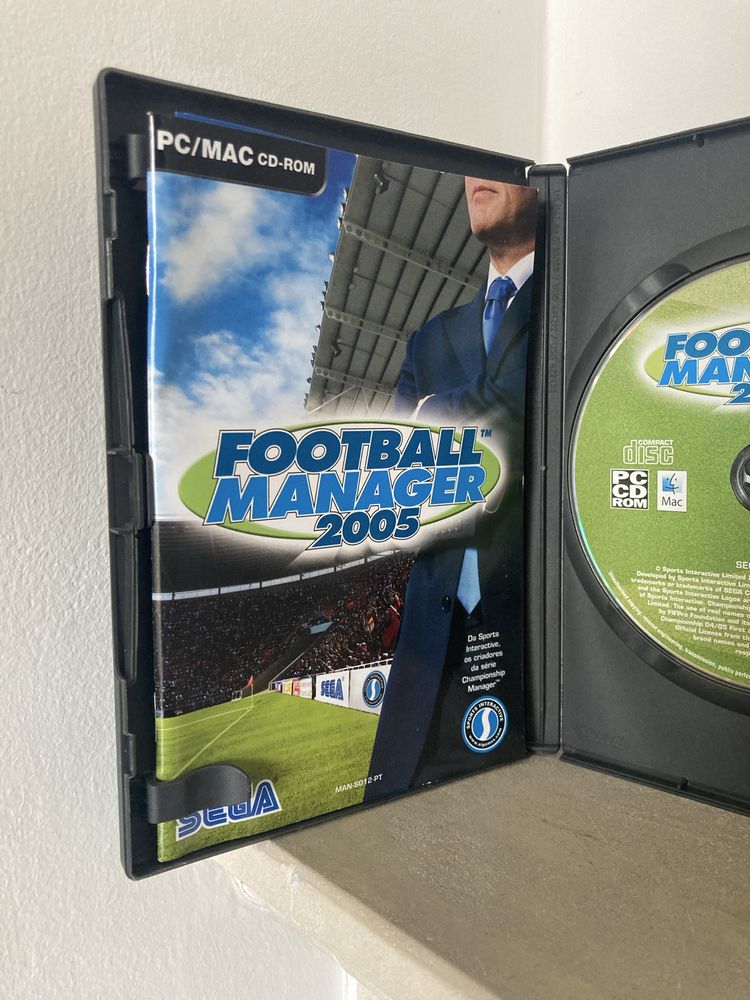 Football Manager 2005 PC Game Sega