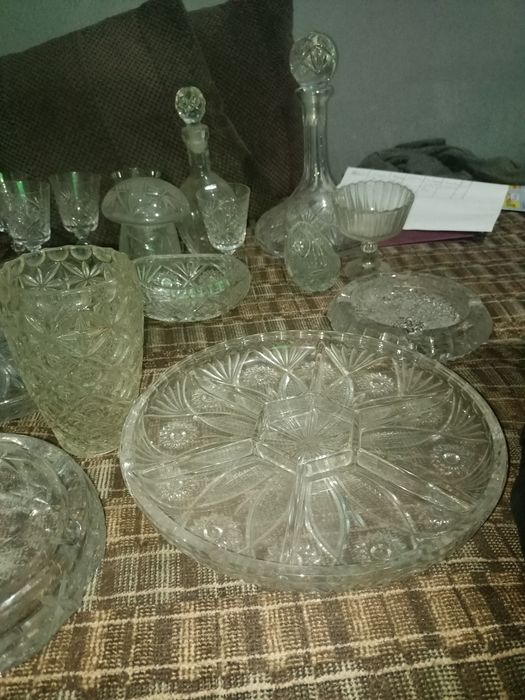 Zestaw kryształów z PRL