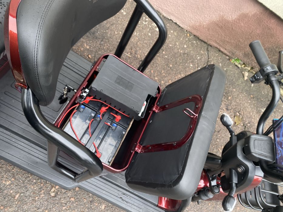 Трицикл електро Corso RAW 1200w 72V/23Ah графеновий акб