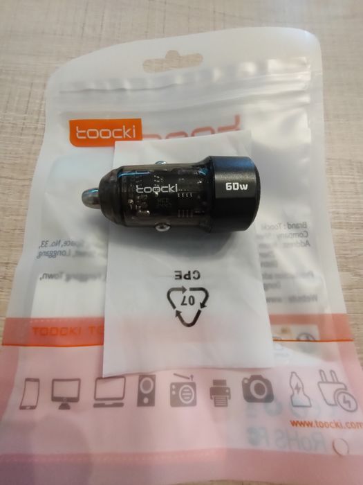 Ładowarka samochodowa 2x30W