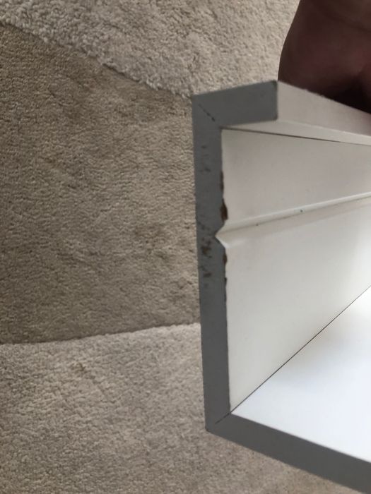 IKEA półka biała Mosslanda 115 cm