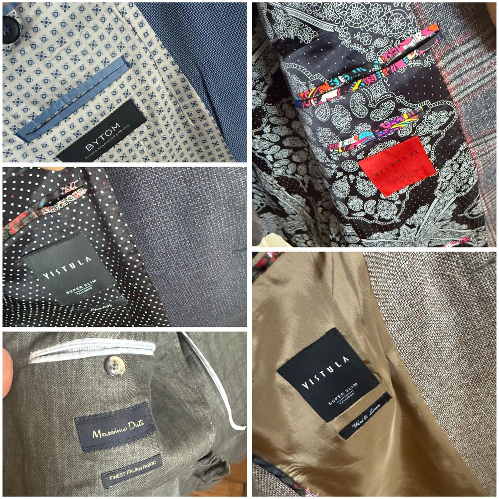 Marynarki Vistula, Massimo Dutti, Bytom rozm. 52