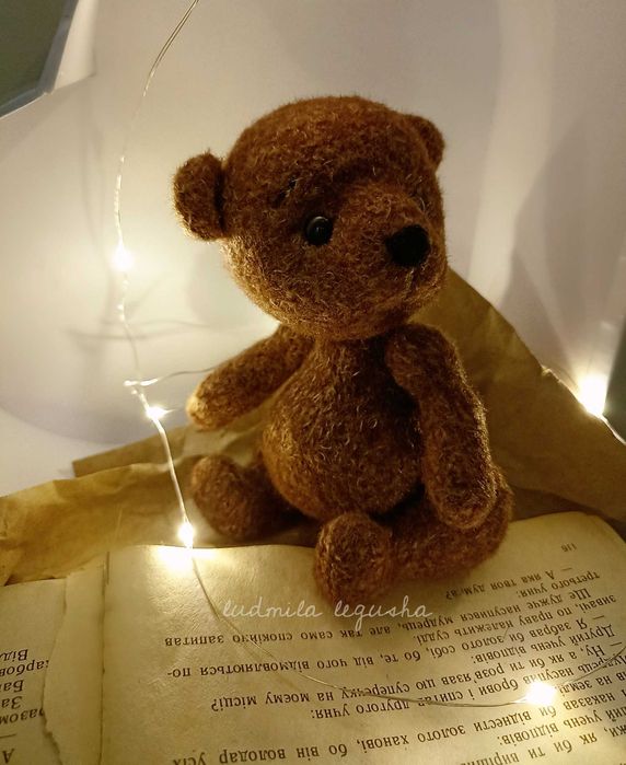 Ведмедик інтер'єрна іграшка