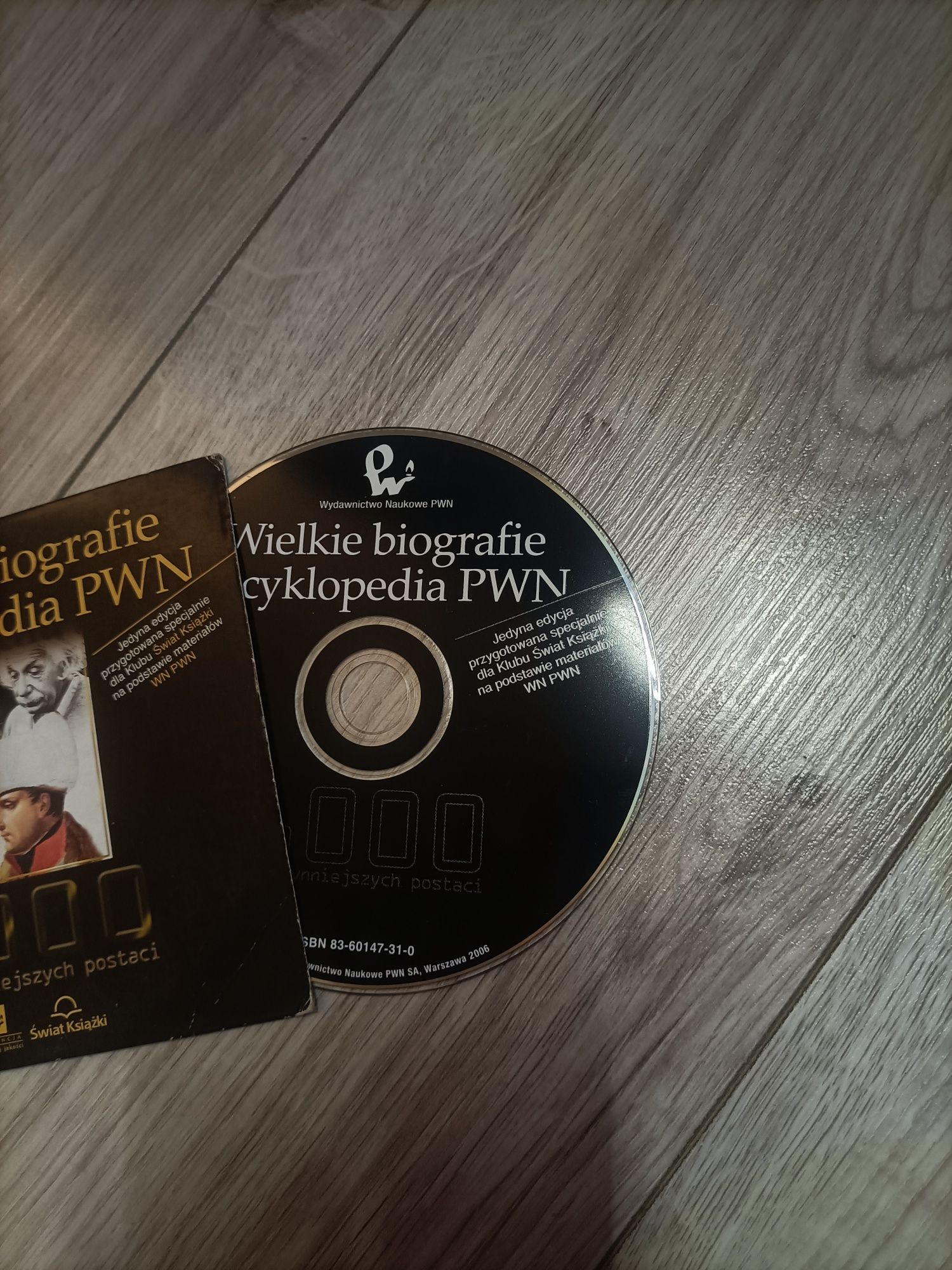 Płyta Wielkie biografie encyklopedia PWN 1000 najsłynniejszych postaci