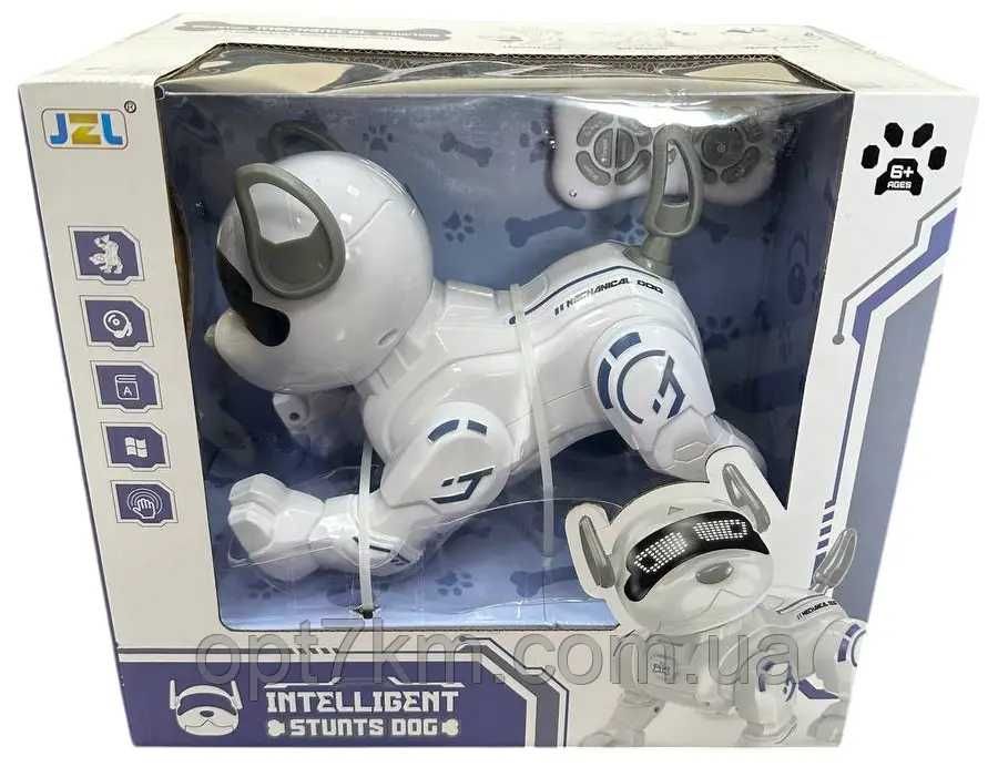 Собака-робот на радиоуправлении с звуковыми и световыми эффектами