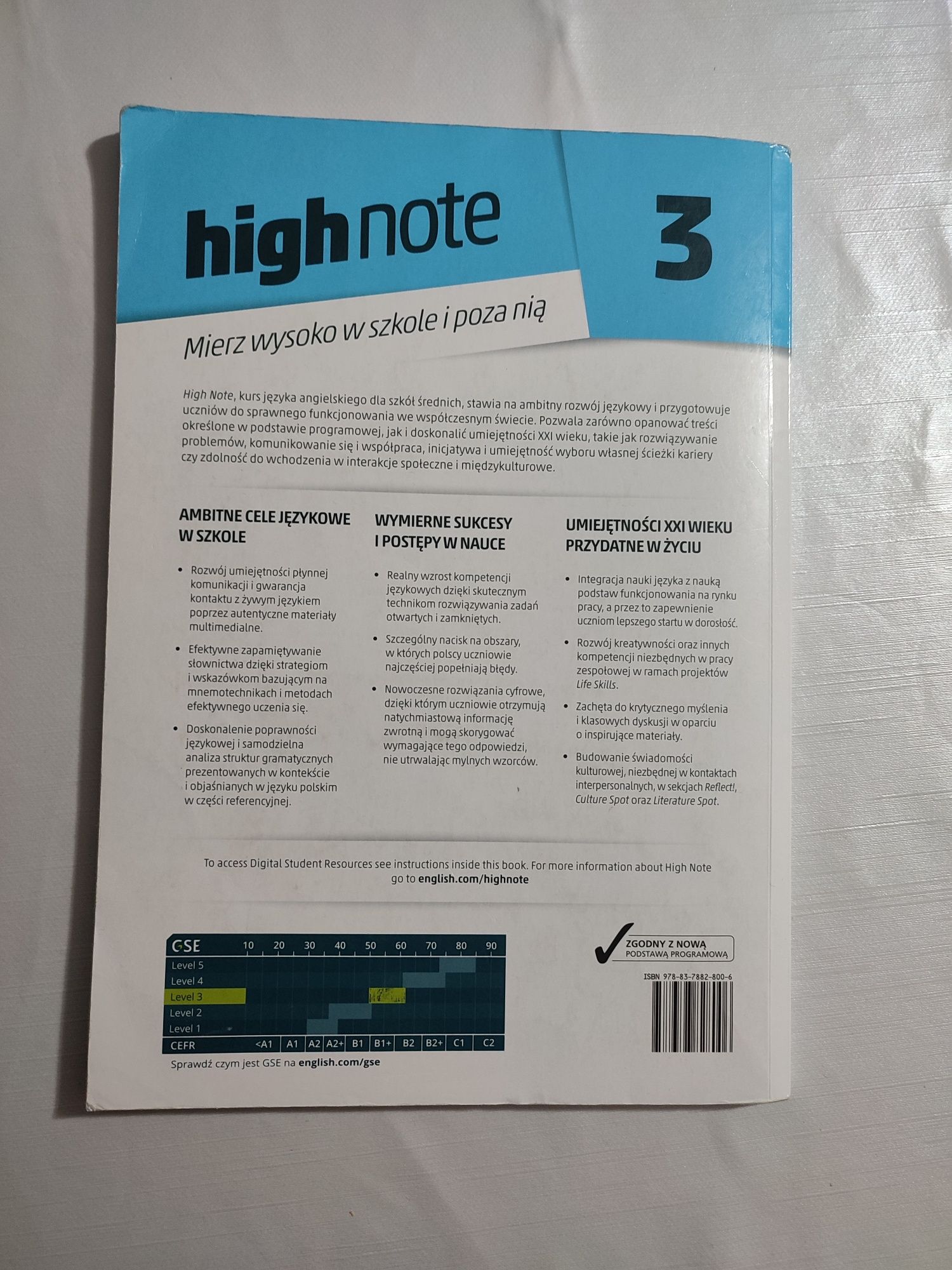 Ćwiczenia high note 3