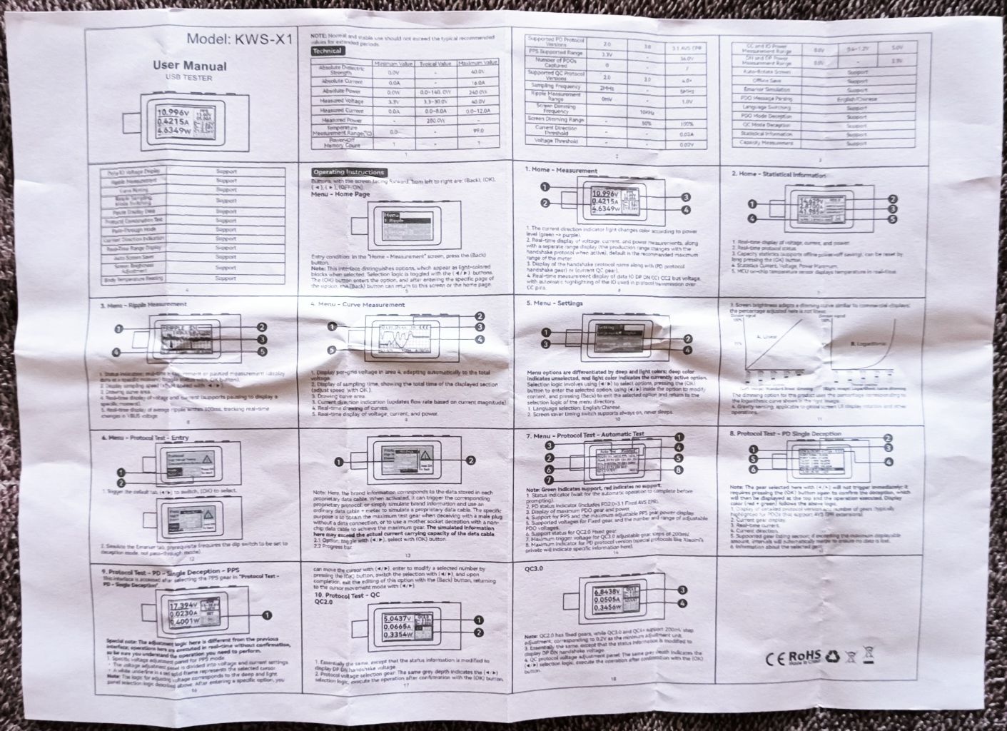 FNB58 USB (версия с Bluetooth)  и Fnirsi FNAC-28 TYPE-C и KWS-X1