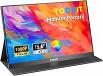 Monitor LCD yodoit przenośny 15,6 " 1920 x 1080 px IPS / PLS + ETUI