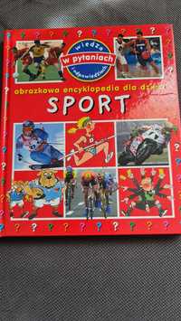 Książka "obrazkowa encyklopedia dla dzieci, sport"