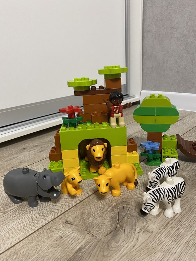 Конструктор оригинал LEGO Duplo Вокруг света (10805), возраст 2-5 лет