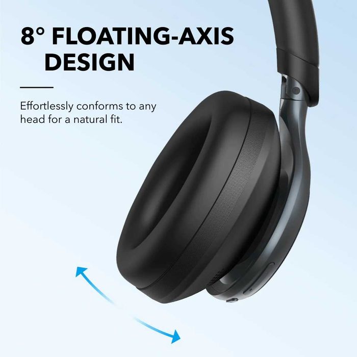 Наушники Anker Soundcore Space One Hi-Res Audio LDAC ANC 55H BT5.3