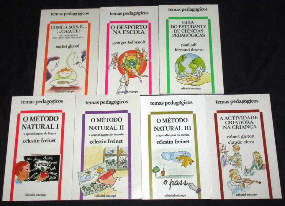 Livros Colecção Temas Pedagógicos Estampa