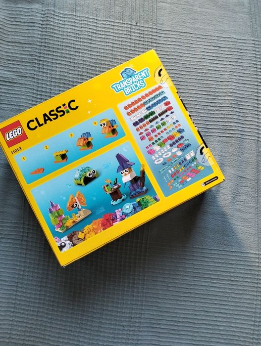 LEGO 11013 classic kreatywne przezroczyste