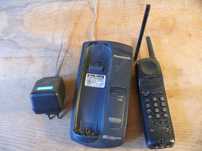 Telefon stacjonarny, przenośny PANASONIC
