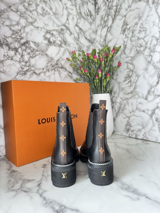 Botki Louis Vuitton Black