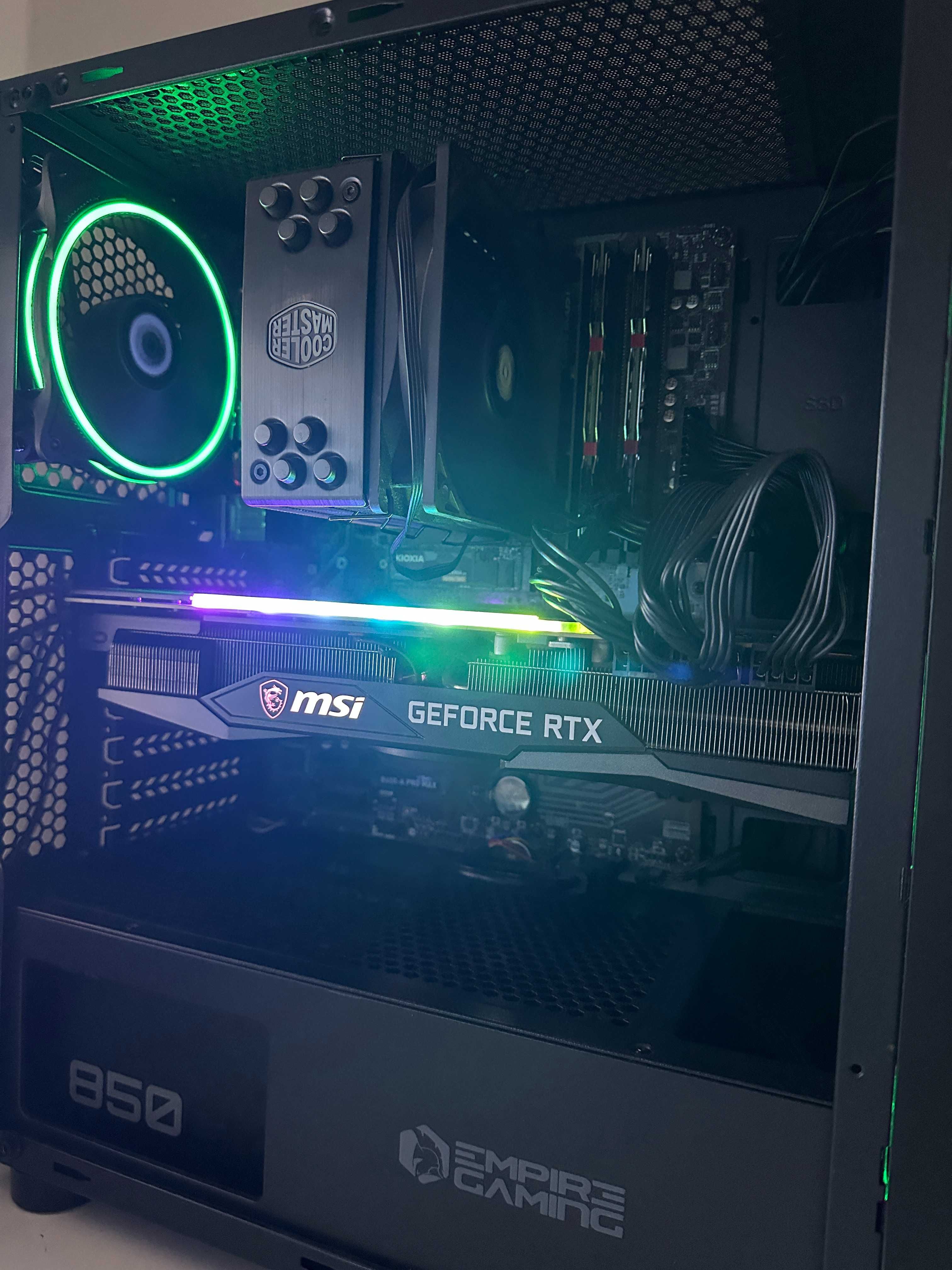 Komputer Gamingowy Ryzen 7 5700x / RTX 3080 – Gotowy do Gry
