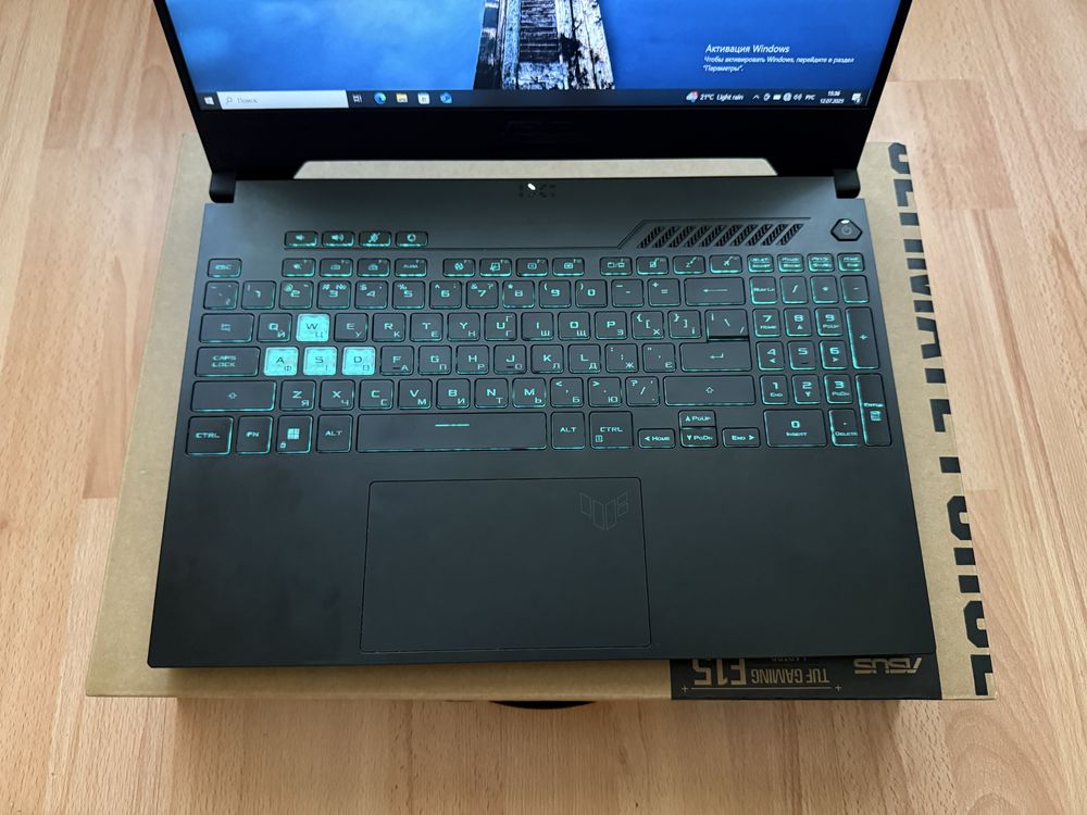Игровой ноутбук Asus TUF Gaming F15 / i5 / 16 GB / RTX 3050