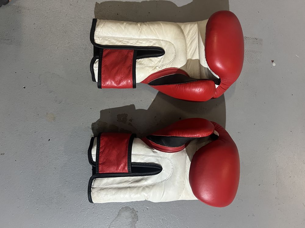 Halteres de agua e luvas boxe 14lbs