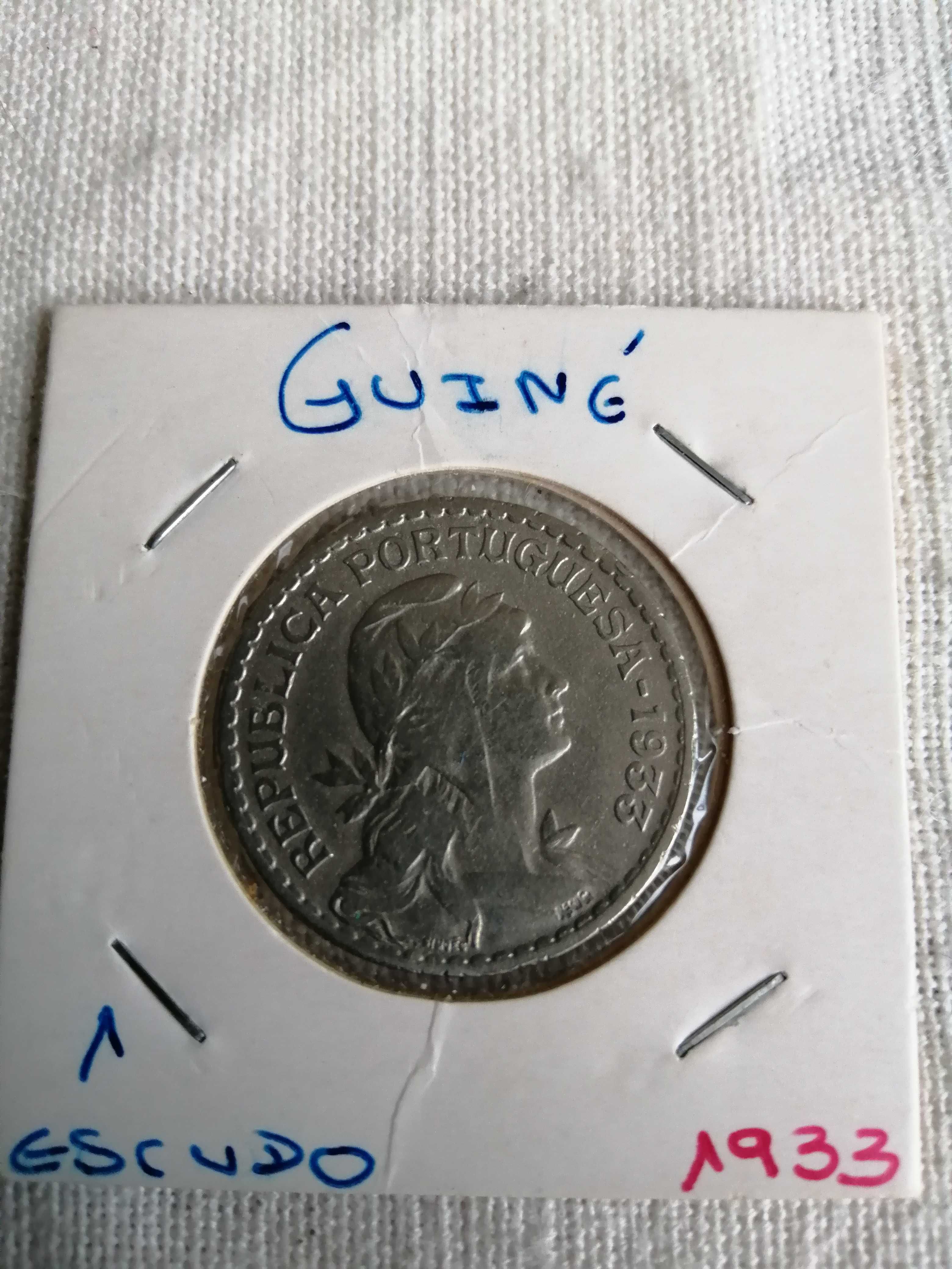 Moedas raras da Guiné, Cabo Verde de 50 centavos e de 1 escudo alpaca
