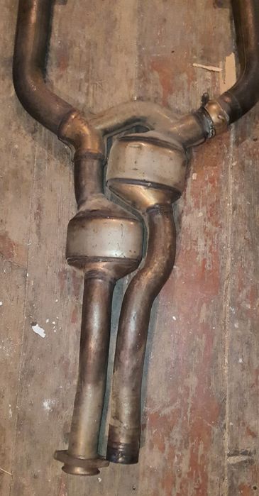 Mercedes w211  E55amg выхлопна система