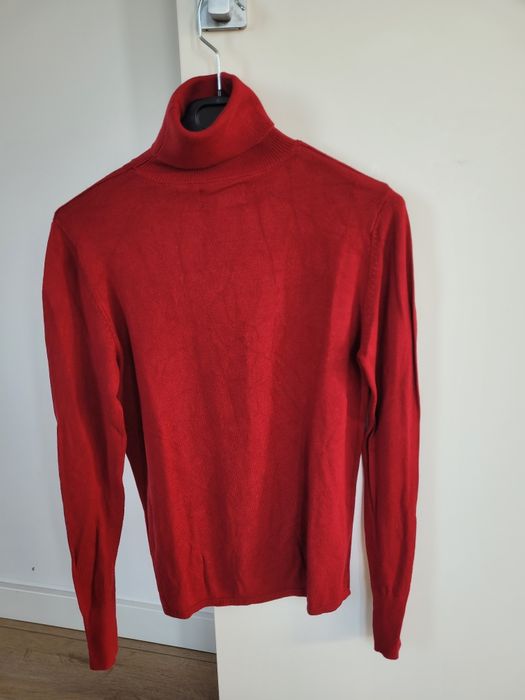 Golf damski czerwony bordowy Only S