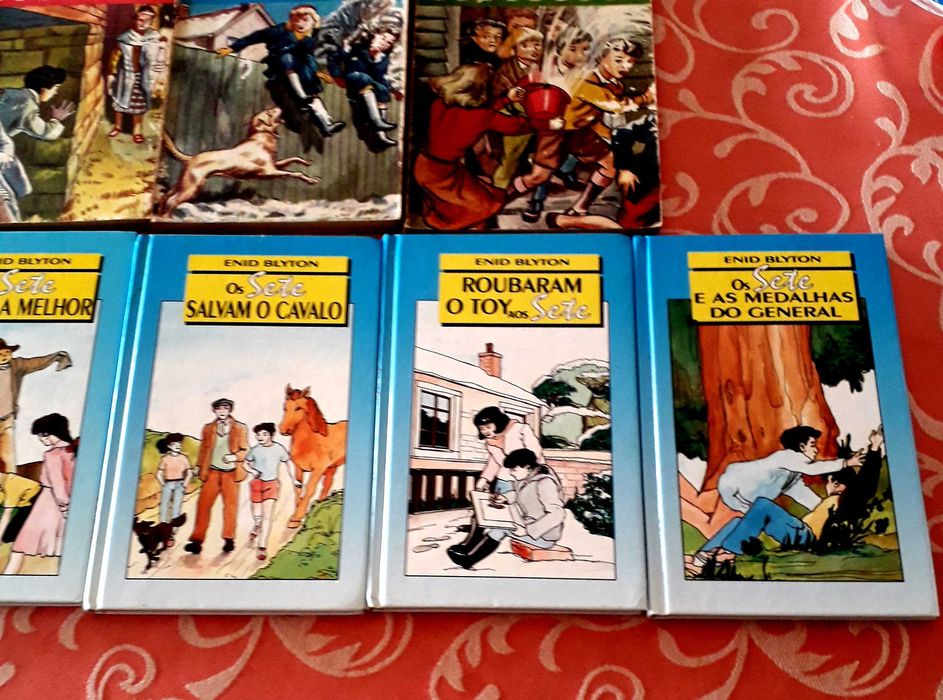 Enid Blyton  -  Séries Mistérios / Os Sete / Colégio das Quatro Torres