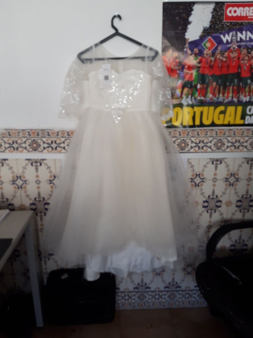 vestidos de batizado  novos