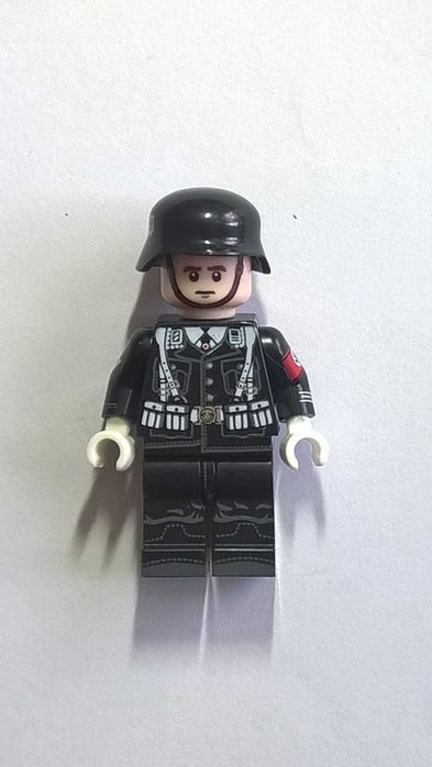 Figurka żołnierza niemieckiego 4 krotny nadruk WW2 kompatybilne z Lego