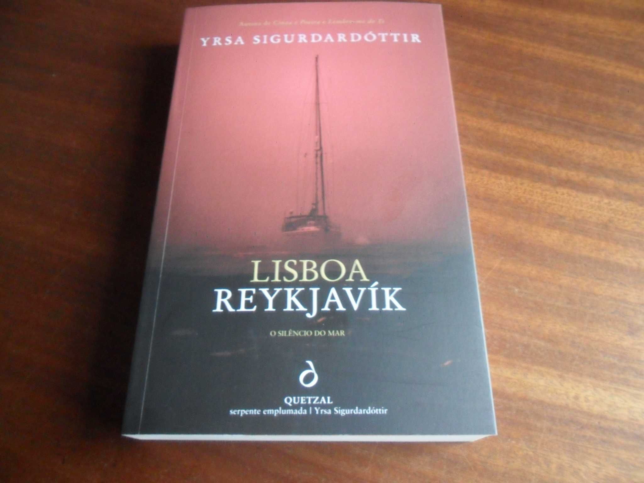 "Lisboa Reykjavík" - O Silêncio do Mar de Yrsa Sigurdardóttir -Ed 2023