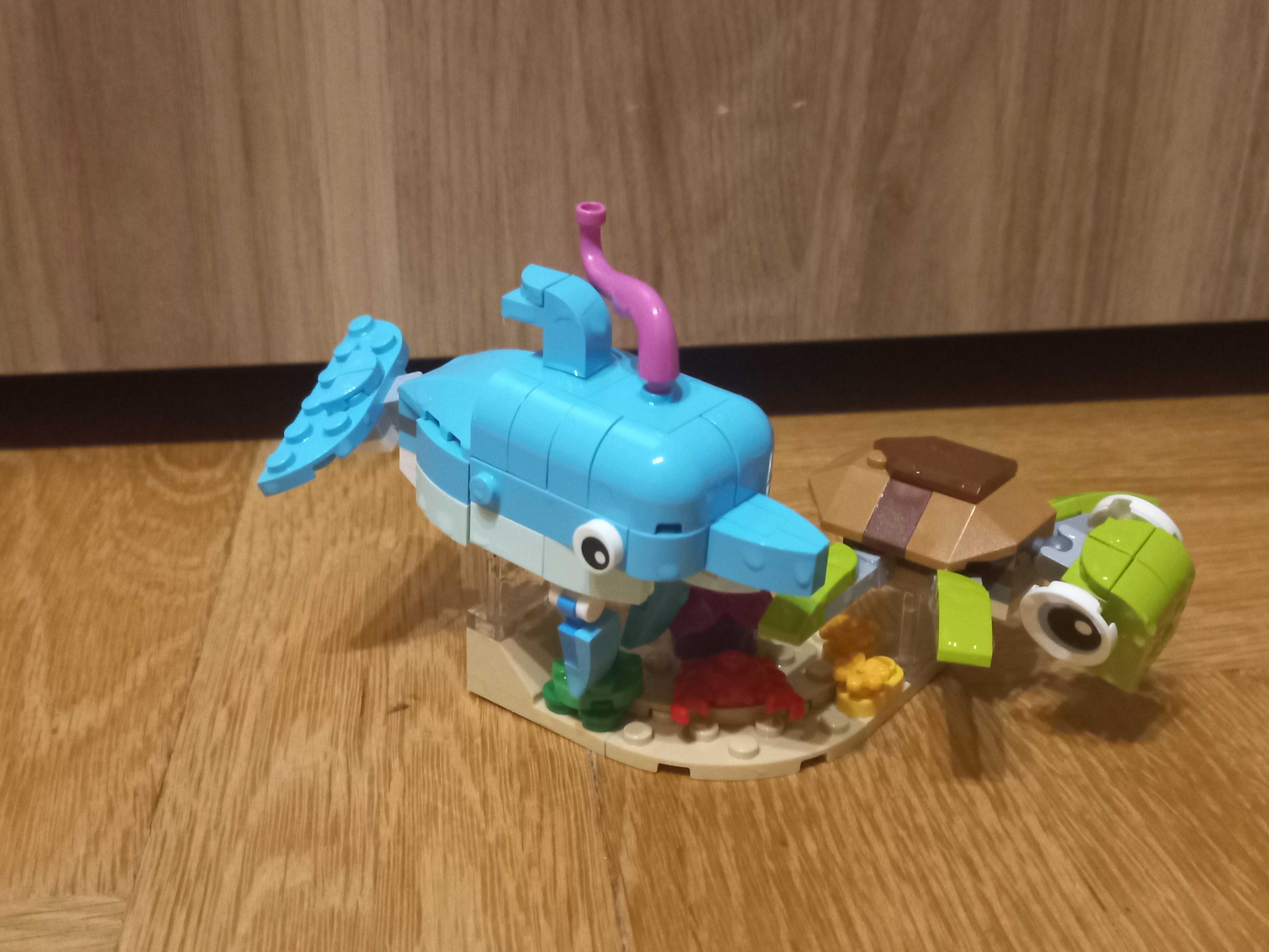 Delfin i żółwik lego