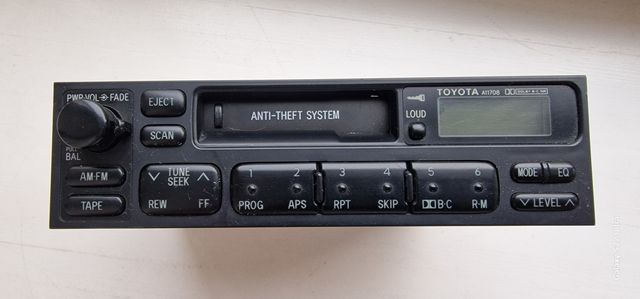 Radio Toyota Camry 1993
