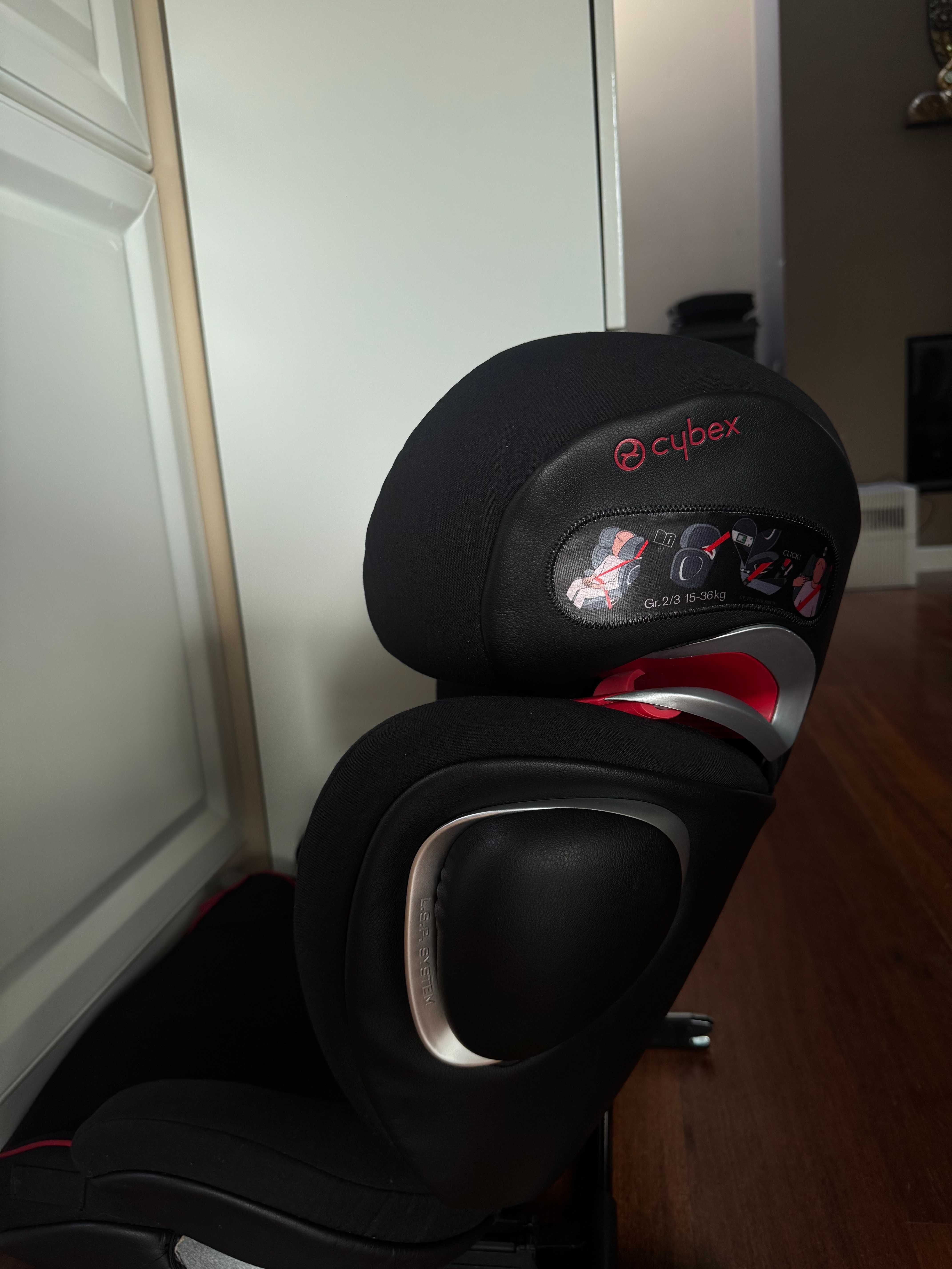 Cybex Scuderia Ferrari Solution Z-Fix Victory Black 15-36kg