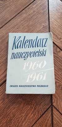 Kalendarz nauczycielski 1960/1961 - Związek Nauczycielstwa Polskiego