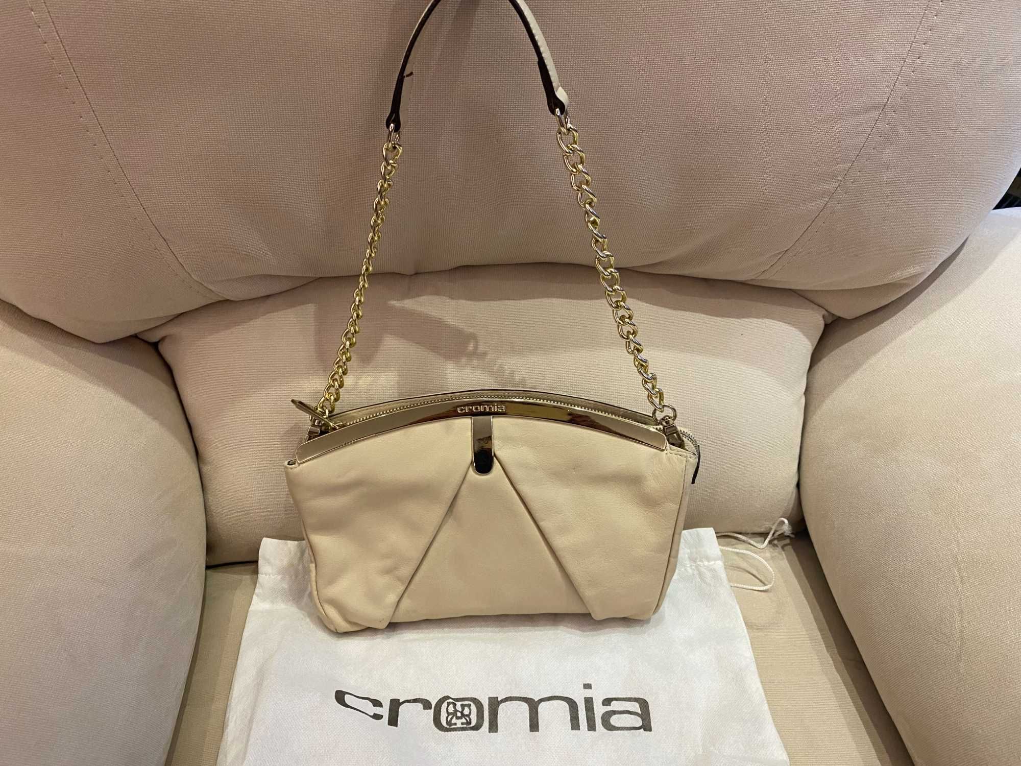 Маленька шкіряна сумочка Cromia (Італія)