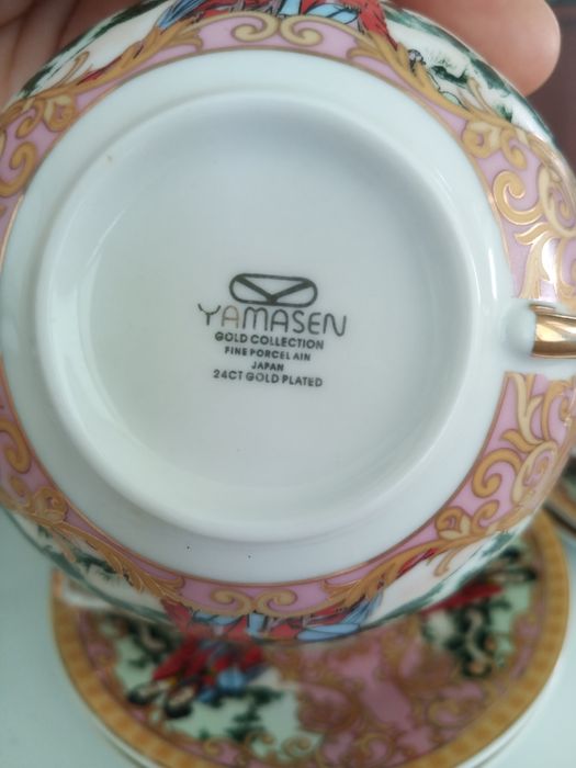 Японський фарфор опак з позолотою