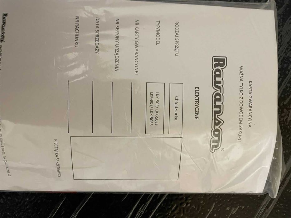 Lodówka Ravanson LKK-90ES 83cm 91L 41 dB Srebrno-czarny