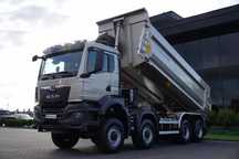 MAN TGS 41.480 / 8X8 / WYMIEŃ SWÓJ STARY NA NOWY / WYWROTKA TYLKNOZSYPOWA / KH-KIPPER / HARDOX / METALIK / 2025 / AUTOMAT / FABRYCZNIE NOWA - 2025 R / DOSTĘPNY OD RĘKI