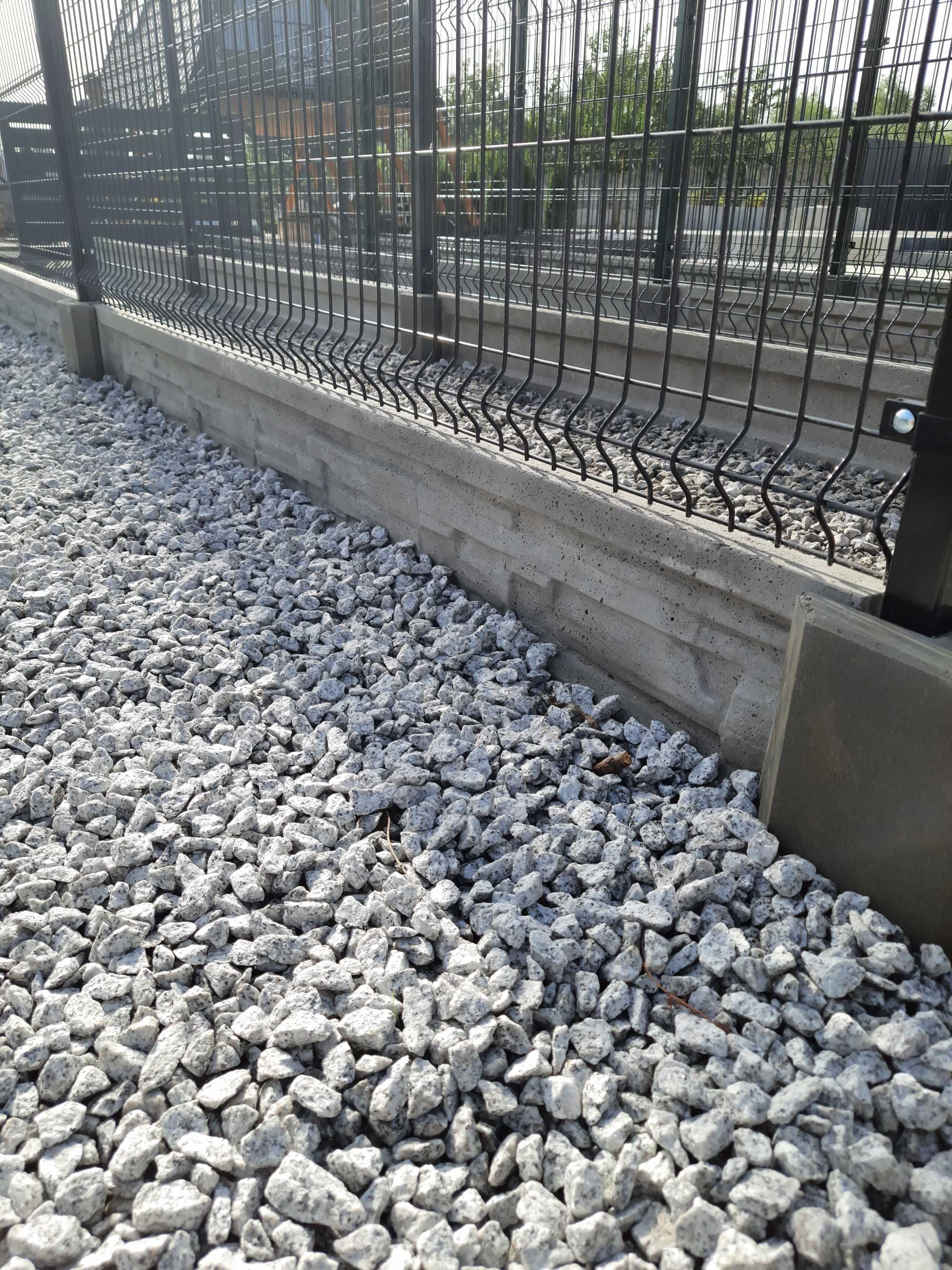 Ogrodzenia panelowe 1,3m fi 4; podmurówka 25 cm panele, WYPRZEDAŻ