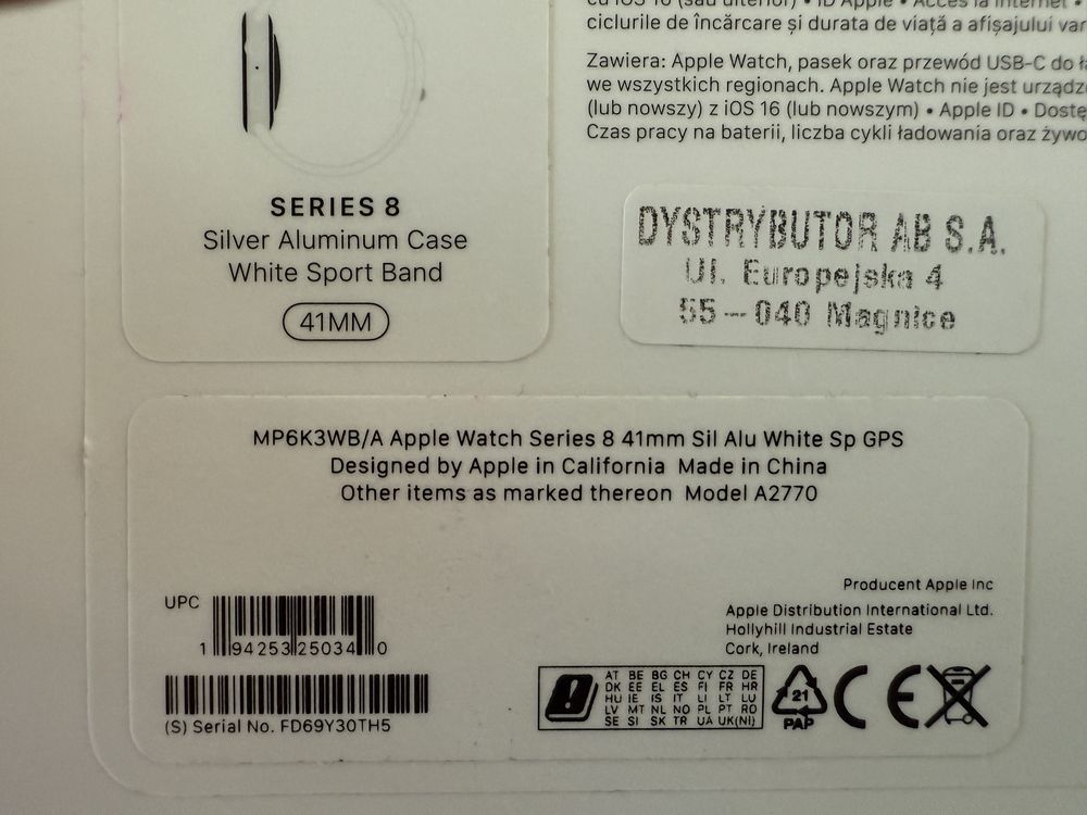 Apple Watch 8 41 mm
