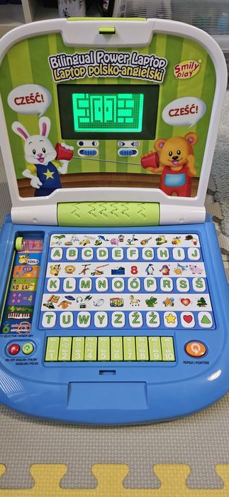 Laptop dla dzieci Smily Play dwujęzyczny