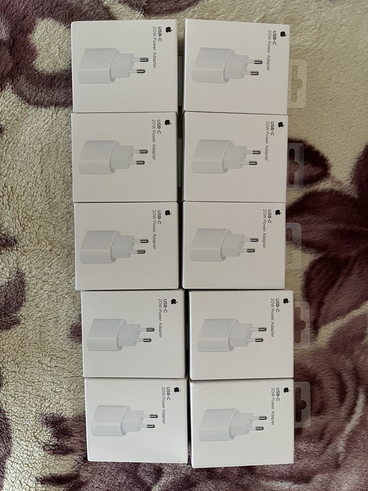 Блок живлення Айфон Apple 20W USB-C Power Adapter зарядка до iPhone