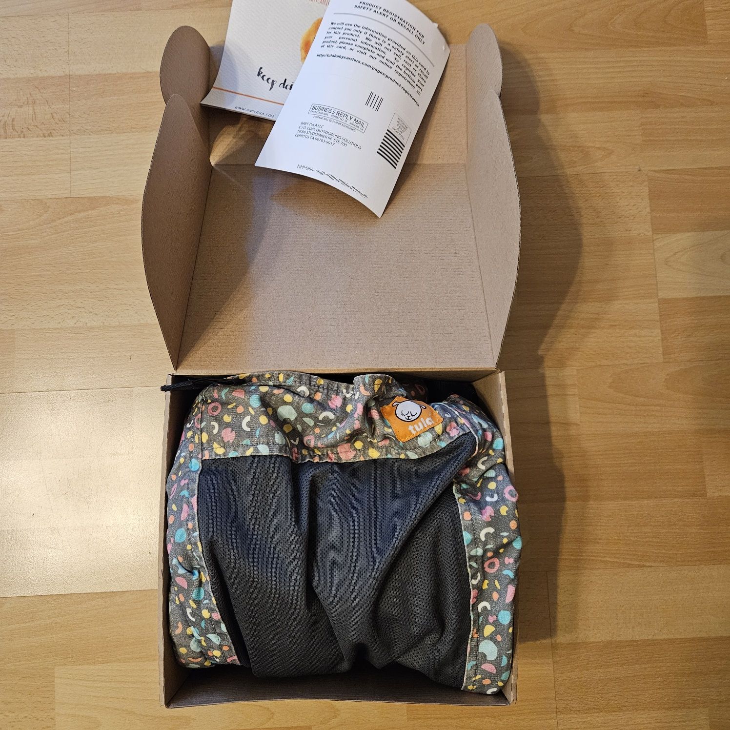Nosidło ergonomiczne, idealne na lato, Tula Coast Carrier Unisex.