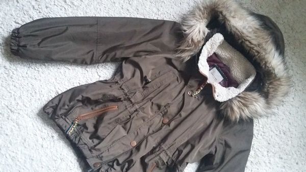 stylowa kurtka parka River Island